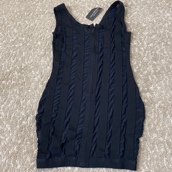 Black Vivid Delight, Fashion Nova Dress, Size M - Picture 3 of 7